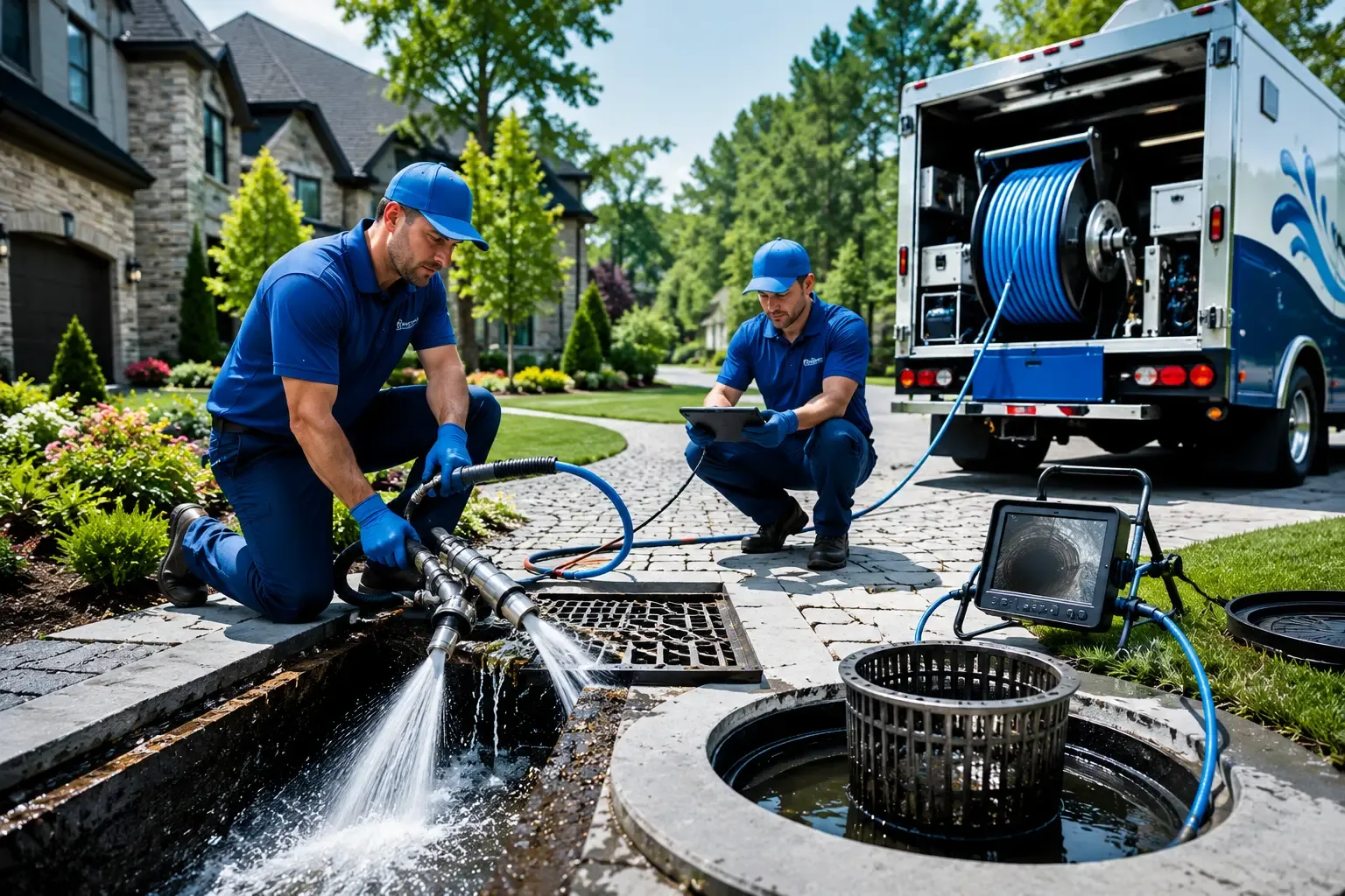 Local outdoor drain cleaning professionals in Germantown, WI