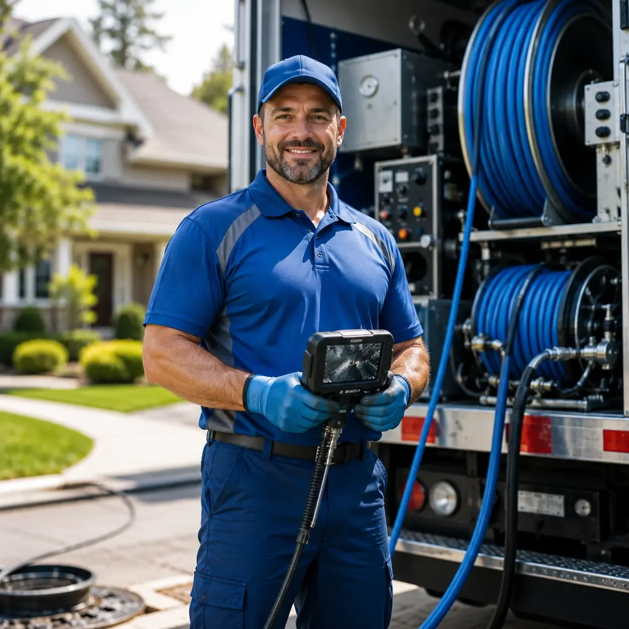 Local outdoor drain cleaning specialists in Germantown, WI